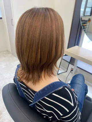 ミディアム EIGHT札幌 🩷Haruka🩷のヘアスタイル