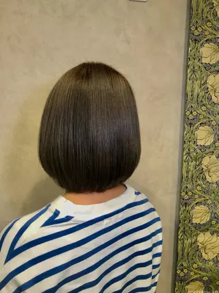 ショート カラー 野咲き 美容室のマツエク・マツパデザイン