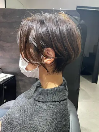 ショート ショート/脱白髪染め ☆宇﨑悠実のヘアスタイル