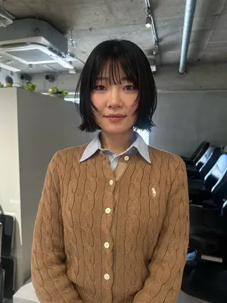 ショート ボブ/似合わせ レイヤーcocomoのヘアスタイル