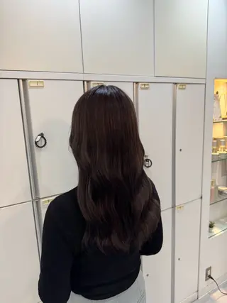ロング カラー ブリーチなしwカラー /艶カラー/oukaのヘアスタイル