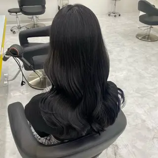 ミディアム カラー パーマ ヘアアレンジ メンズ キッズ 💖横浜ブリーチなし 💖MIHOのヘアスタイル