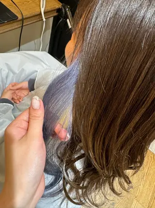 ロング カラー  ︎︎ KASUMIのヘアスタイル