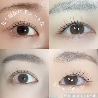 マツエク・マツパ MONDO MIZUKIのマツエク・マツパデザイン