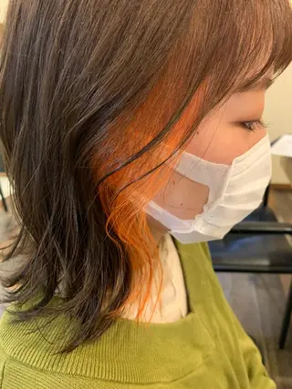 ショート カラー 梶原 真帆のヘアスタイル