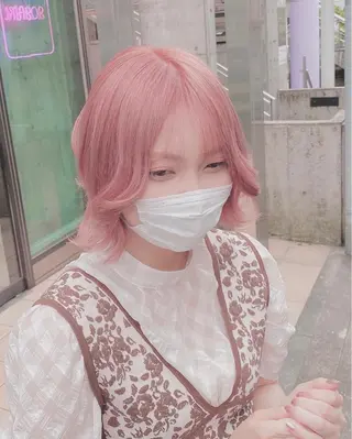 ロング カラー ヘアアレンジ メンズ キッズ マツエク・マツパ ブリーチ博士 MASATOのヘアスタイル