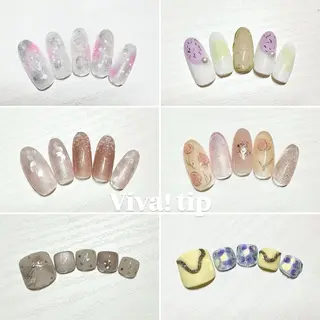 ネイル Viva!tip ビバティップネイルのネイルデザイン