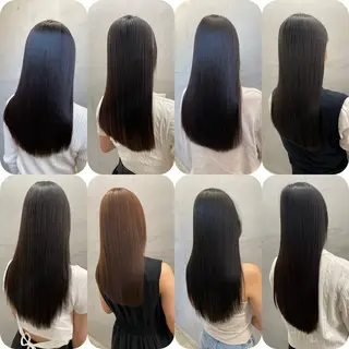 セミロング パーマ 高山🐬髪質改善 池袋で縮毛矯正のヘアスタイル