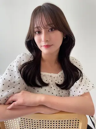 ロング カラー 韓国レイヤー/艶髪 /miyu🩰🎀のヘアスタイル