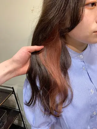 カラー 縮毛矯正/韓国ヘア /ブリーチ/ヒロのヘアスタイル