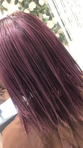 ミディアム カラー 金森 斗夢のヘアスタイル