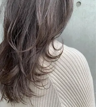 セミロング カラー Tamagawa Sakiのヘアスタイル