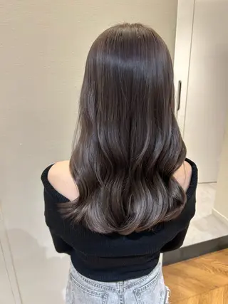 ミディアム カラー bnd_bnd アイのヘアスタイル