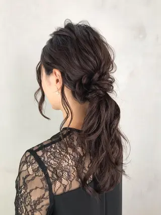 ロング yui .のヘアスタイル