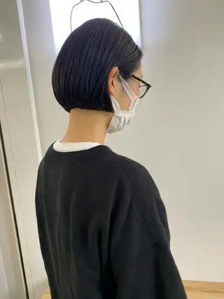 ショート 平尾駅直結/徒歩0分 イノセントヘアのヘアスタイル