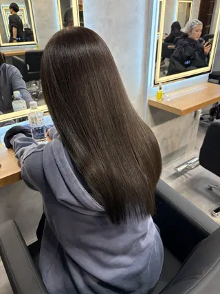 セミロング カラー 神谷勇太/ 札幌透明感カラー特化のヘアスタイル