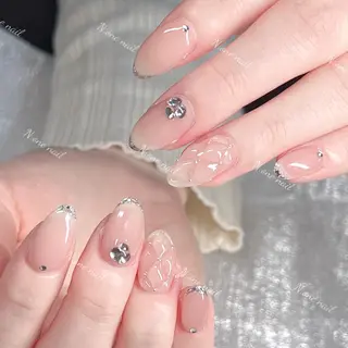 ネイル 長いだし/スカルプ/ パラシェルN.oneのネイルデザイン