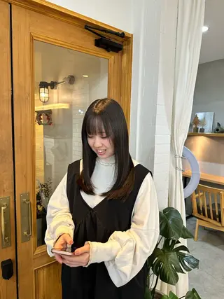 ロング 縮毛矯正＆髪質改善 特化/ゆいのヘアスタイル