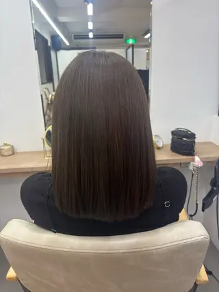 ミディアム カットモデル募集中 💇🏻　福田彩南のヘアスタイル