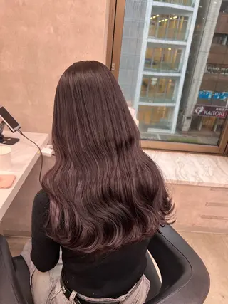ロング カラー 💖札幌カラー 指名No.1💖玲奈のヘアスタイル