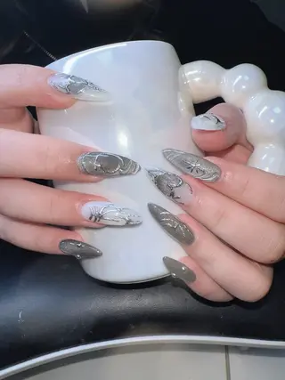ネイル Lee Nails チップ長さだし専門店のネイルデザイン
