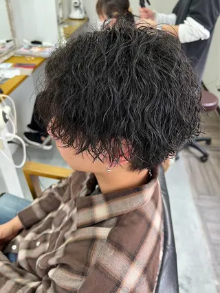 パーマ ハイトーン×艶カラー 🤍MIZUKIのヘアスタイル