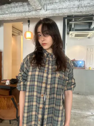 ロング カラー ヘアアレンジ 🎀suzuna 透明感colorのヘアスタイル