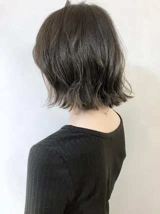 ミディアム カラー 徳本 駿太のヘアスタイル