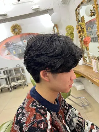 メンズ 野崎 海翔のヘアスタイル