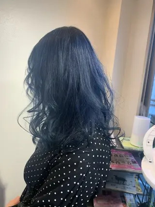 ロング カラー 成瀬 一生のヘアスタイル