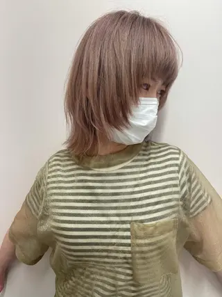 ショート カラー ヘアアレンジ 早瀬裕之 パーマのヘアスタイル