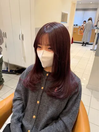 ロング 🌷暖色艶カラー/ shiori🌷のヘアスタイル