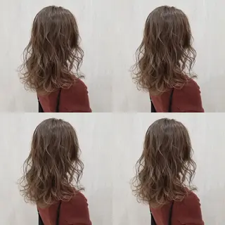 ミディアム カラー レイヤー×髪質改善 マネージャー安藤光司のヘアスタイル