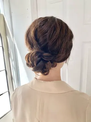 ヘアアレンジ uros.中目黒 moekaのヘアスタイル