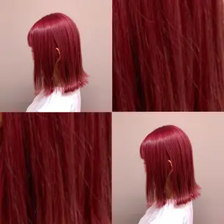 ショート 韓国風ベージュ🤎 赤みなし🌿横浜🤎のヘアスタイル