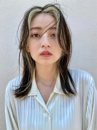 セミロング 施術無料 🦊田中 集🦊のヘアスタイル