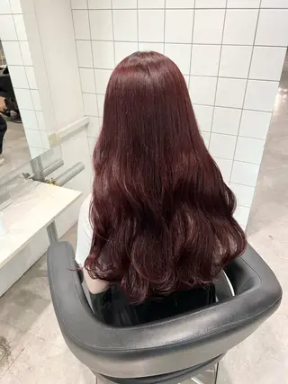 ロング 韓流トレンドヘア 🎀RINAKO🎀のヘアスタイル