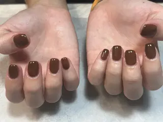 ネイル 究極の ワンカラー専門店のネイルデザイン