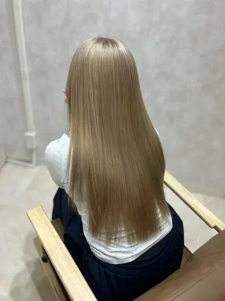 ロング カラー haruka 遥歌のヘアスタイル