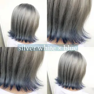 ショート カラー 🌈艶ハイトーン🌈 心を込めます🤝涼介のヘアスタイル