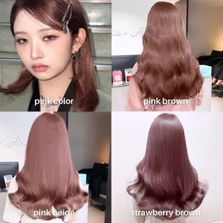 ロング カラー🇰🇷 💕髪質改善のヘアスタイル