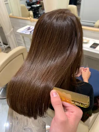 ロング 韓国ヘア×髪質改善 ⭐️谷遼平⭐️のヘアスタイル