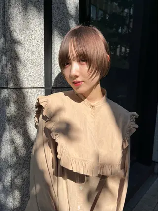 ショート トミオカ ノアのヘアスタイル