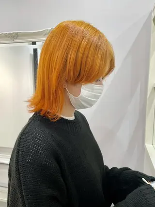 カラー 緑区/艶髪 🦋柿下のヘアスタイル