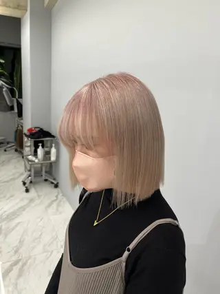 カラー ハイトーン職人 ♡中島凱人のヘアスタイル