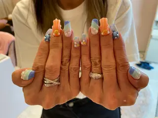 ネイル ♡ビジュール♡ NAIL &まつ毛のマツエク・マツパデザイン