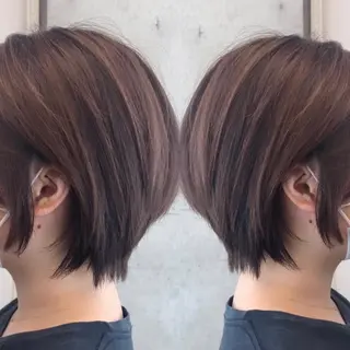 ショート ✨縮毛矯正/髪質改善 錦糸町/松坂拓馬のヘアスタイル