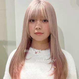 カラー 🌸🌸 sakura🌸🌸のヘアスタイル