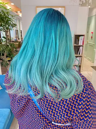 ロング カラー Re:ta Hair 飯田淳平のヘアスタイル