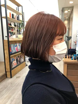 ショート カラー N° anfeel 渋谷🪞🫧のヘアスタイル